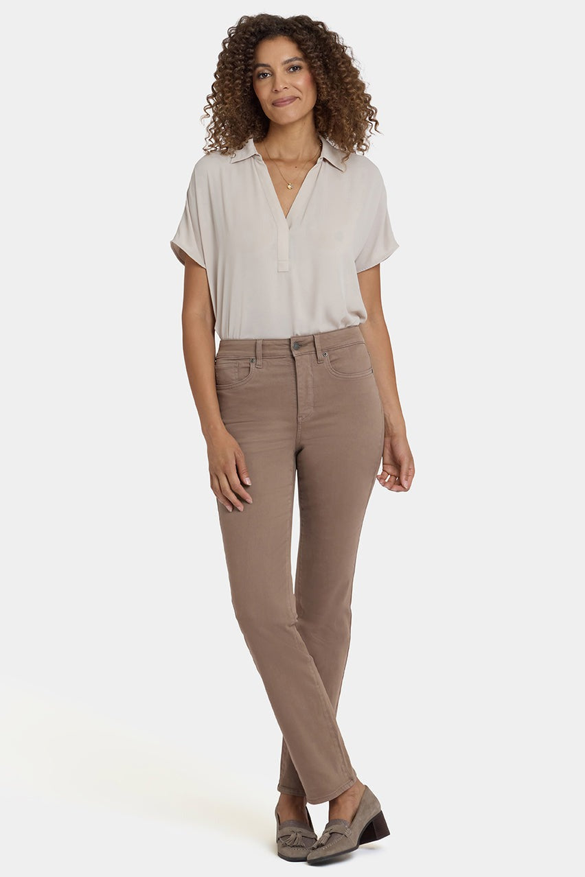 An image of the NYDJ Marilyn Straight Jeans