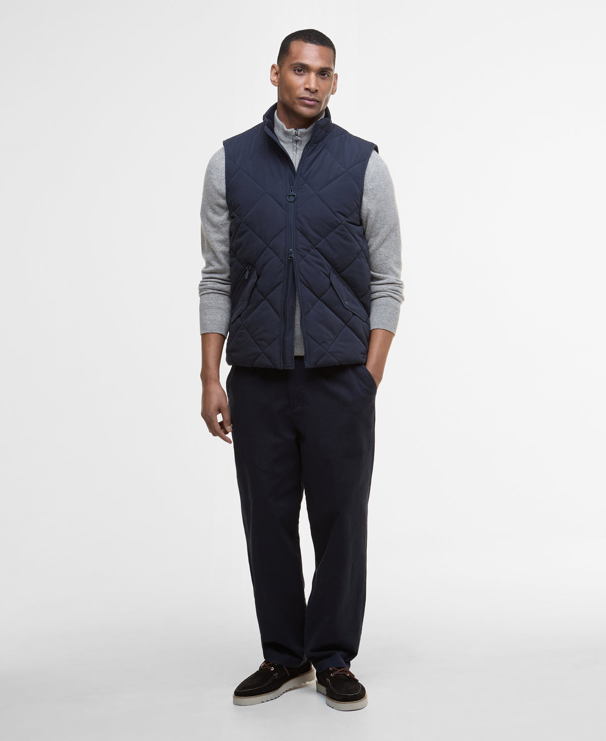 An image of the Barbour City Chelsea Quilted Gilet
