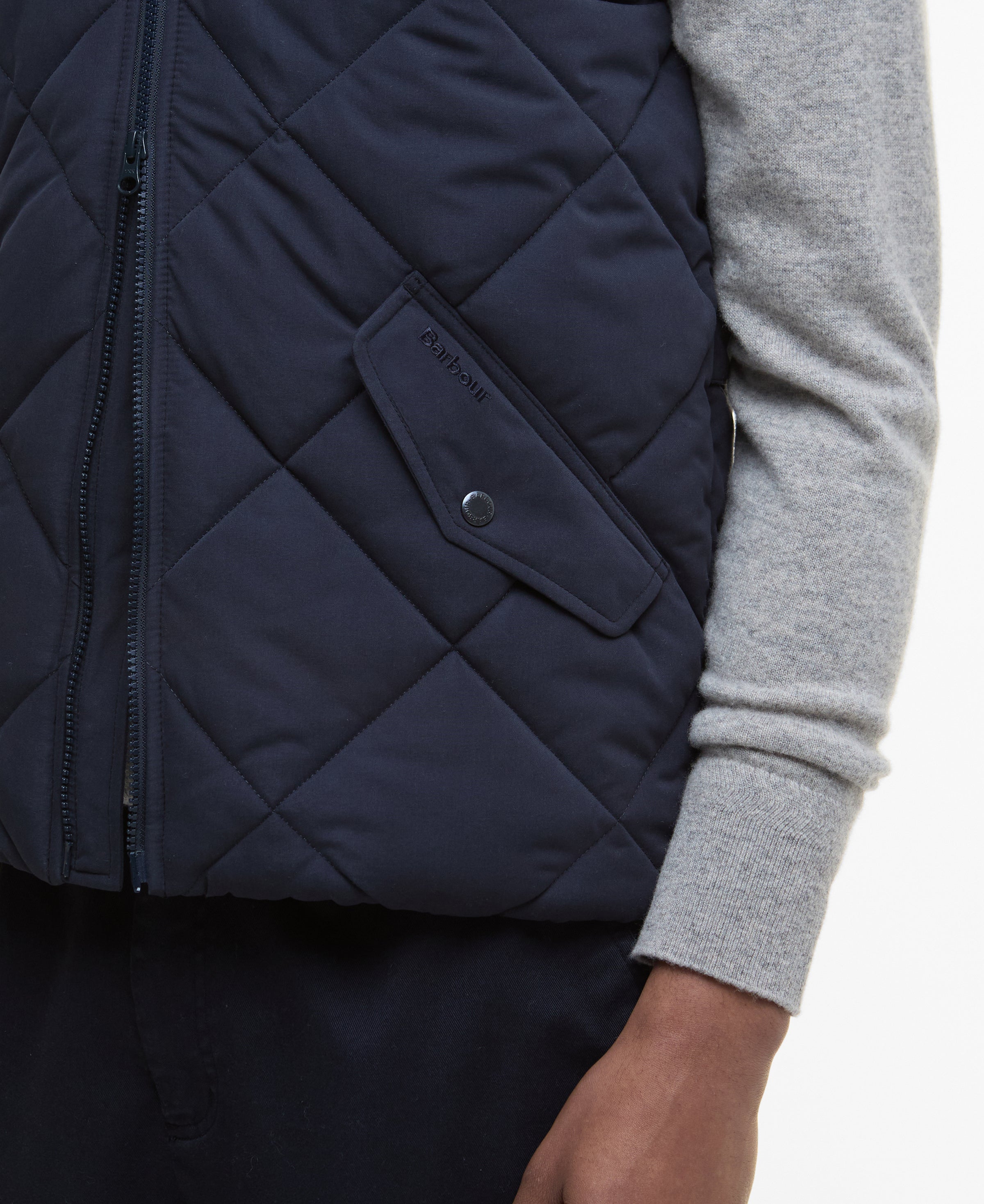 An image of the Barbour City Chelsea Quilted Gilet