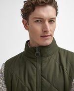 An image of the Barbour Hybrid Gilet
