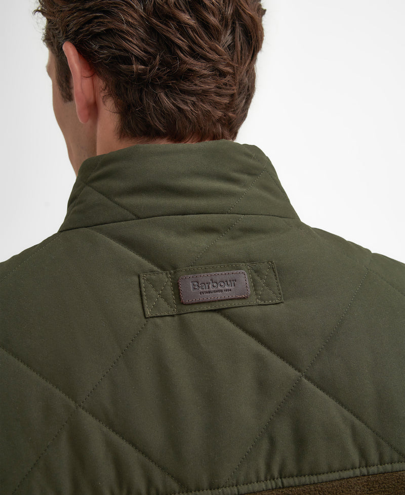 An image of the Barbour Hybrid Gilet