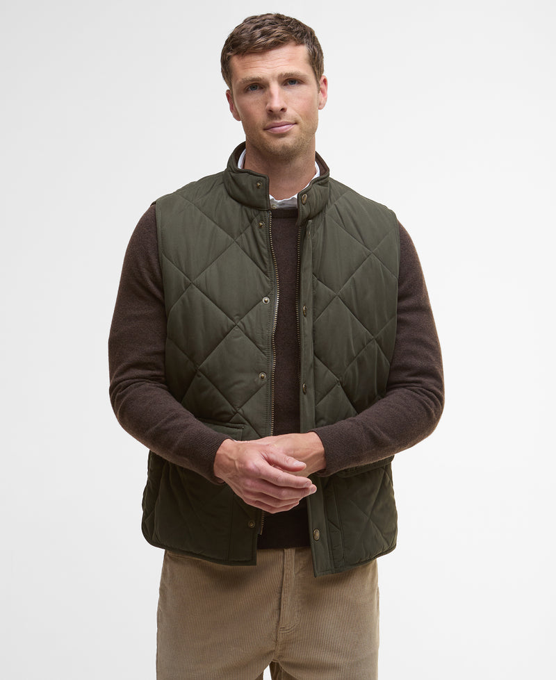 An image of the Barbour Winter Lowerdale Quilted Gilet
