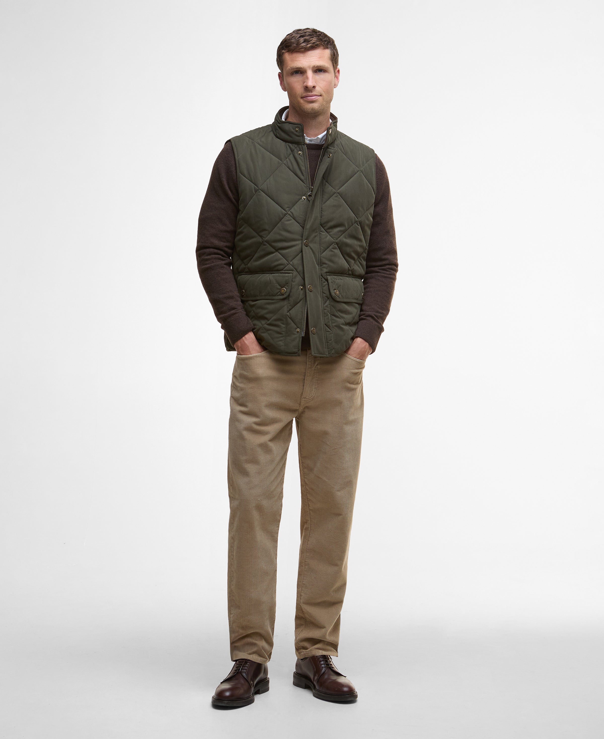 An image of the Barbour Winter Lowerdale Quilted Gilet