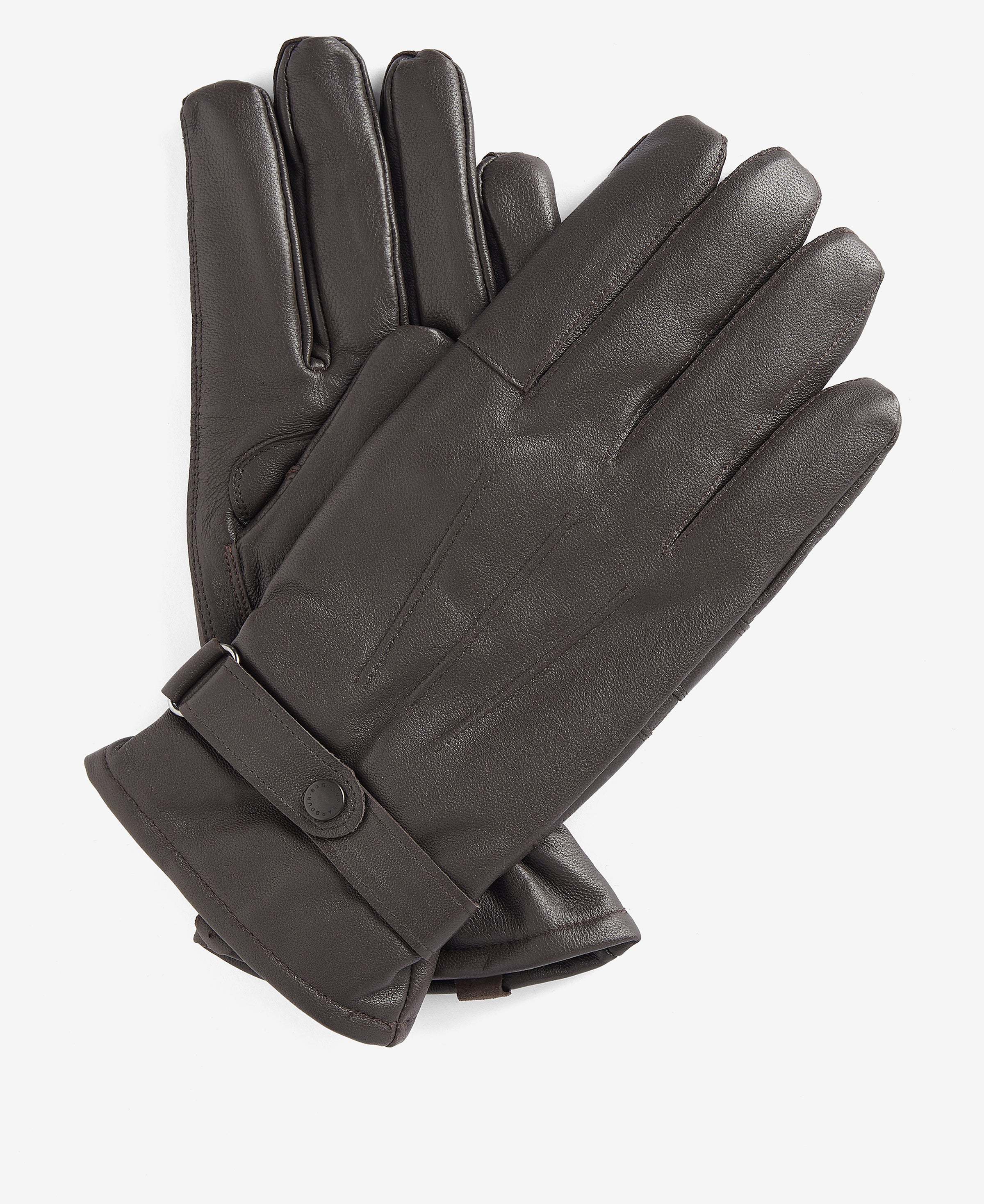 An image of the Barbour Burnished Leather Thinsulate Gloves