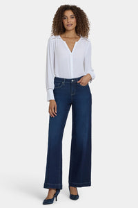An image of the NYDJ Teresa Wide Leg Jeans