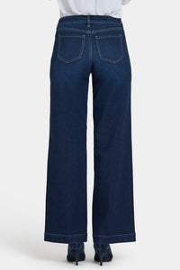 An image of the NYDJ Teresa Wide Leg Jeans
