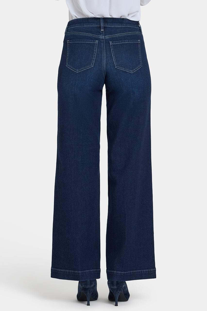 An image of the NYDJ Teresa Wide Leg Jeans