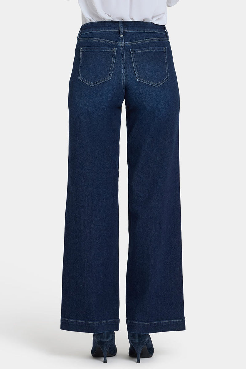 An image of the NYDJ Teresa Wide Leg Jeans