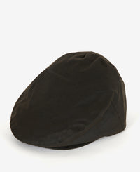 An image of the Barbour Wax Flat Cap