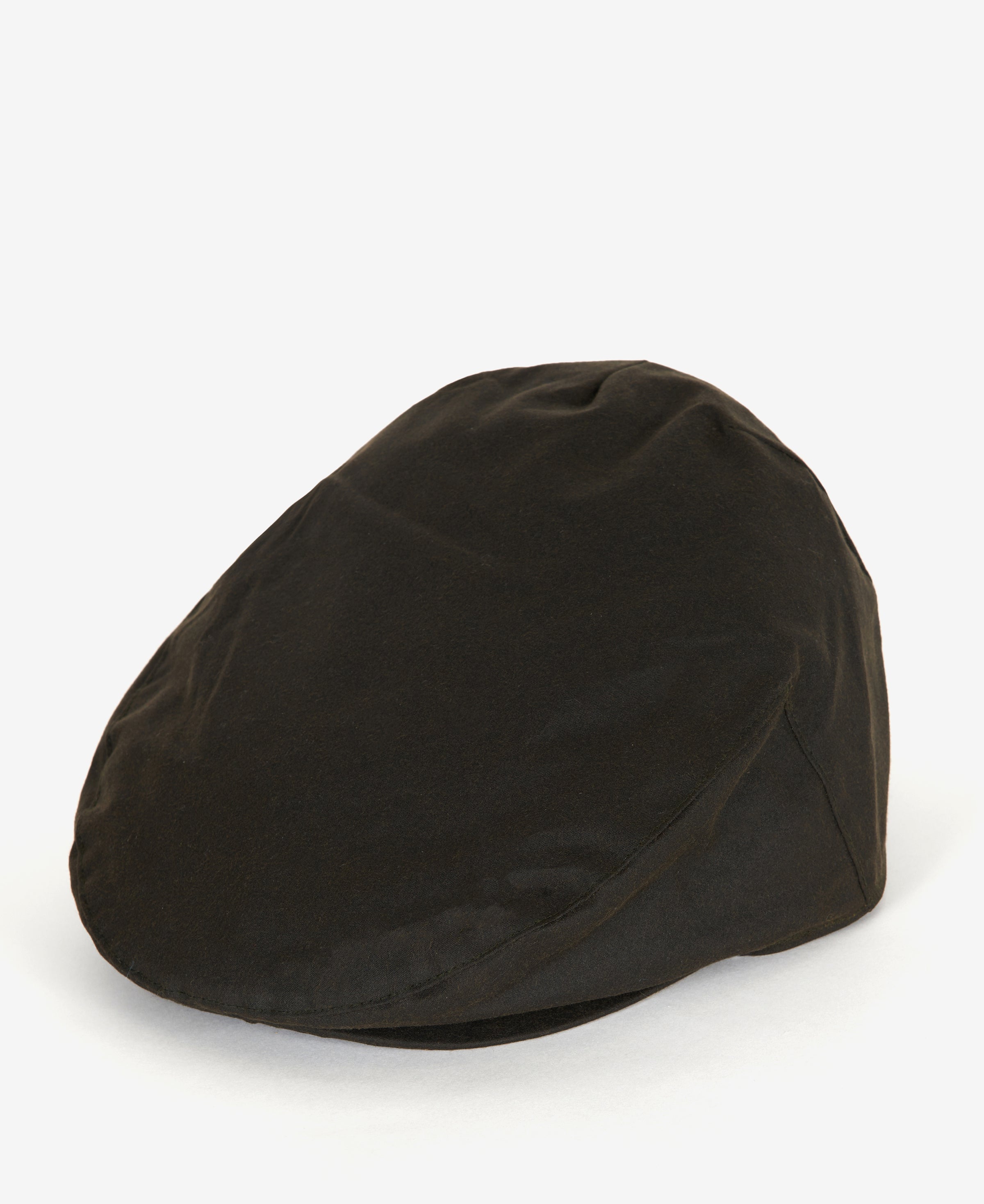An image of the Barbour Wax Flat Cap