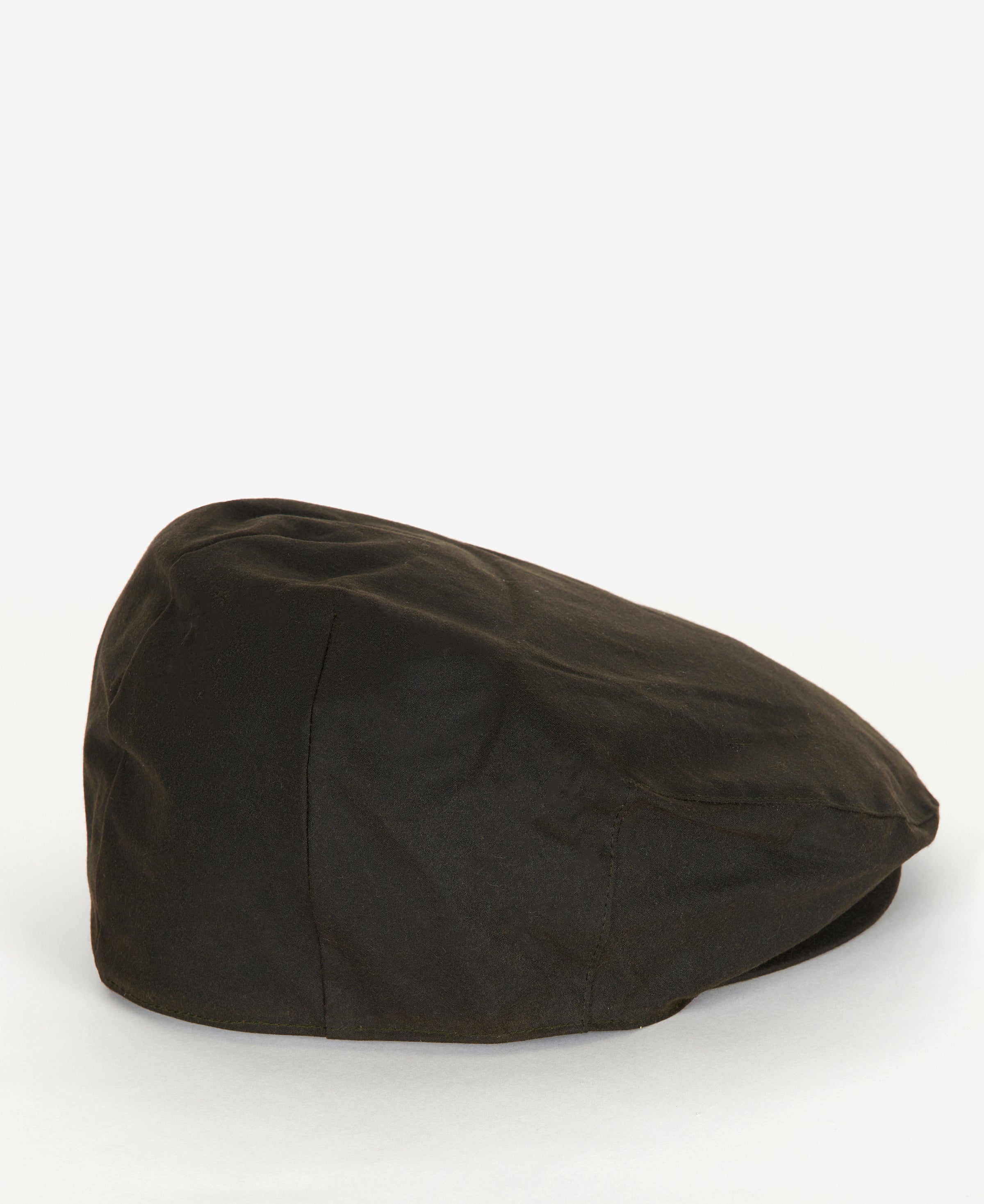 An image of the Barbour Wax Flat Cap