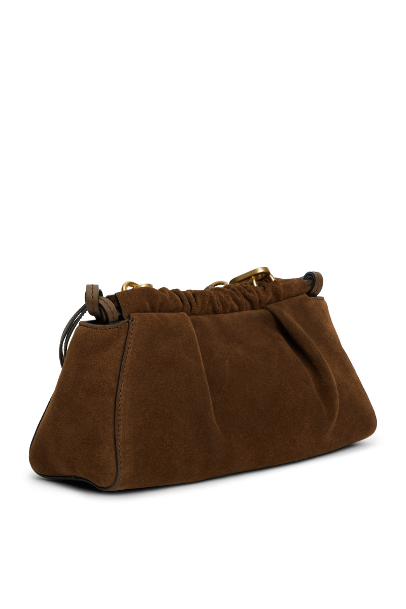 Soft Leather Mini Crossover Suede