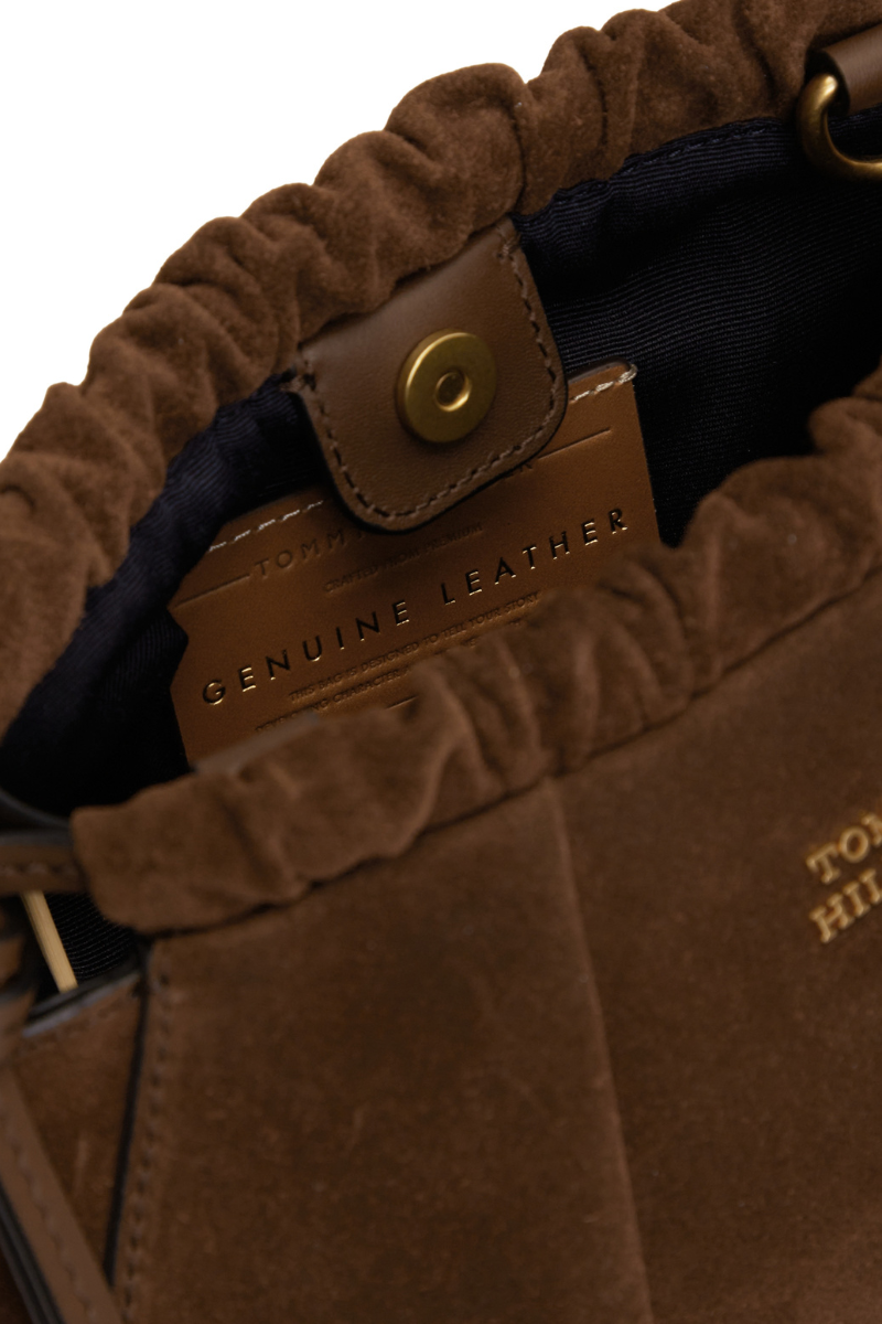 Soft Leather Mini Crossover Suede