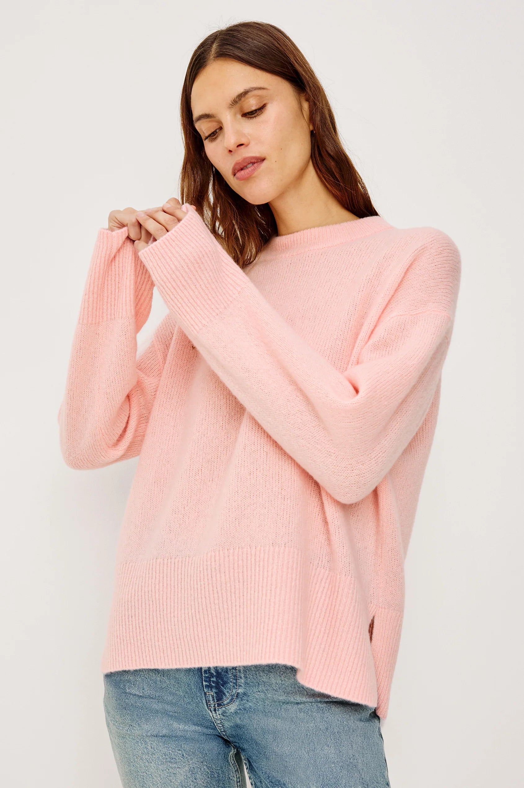 An image of the Rails Miranda Long Sleeve Knitted Top