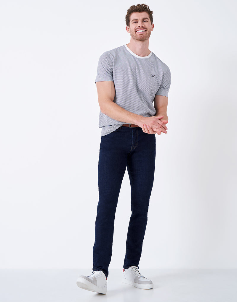 An image of the Crew Clothing Spencer Slim Jeans
