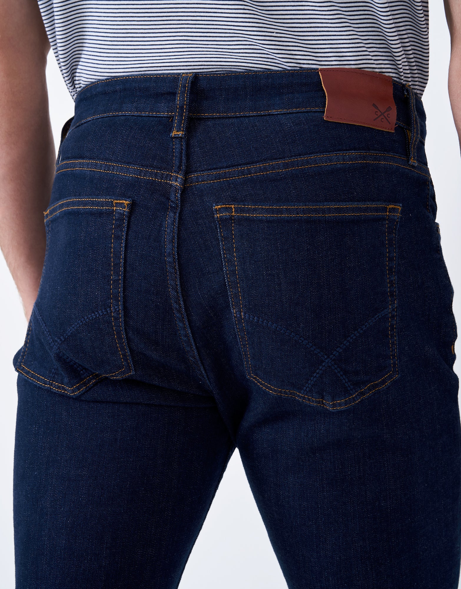 An image of the Crew Clothing Spencer Slim Jeans