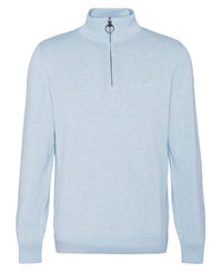 An image of the Barbour Cotton Half Zip Knit Sweater