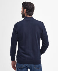 An image of the Barbour Cotton Half Zip Knit Sweater