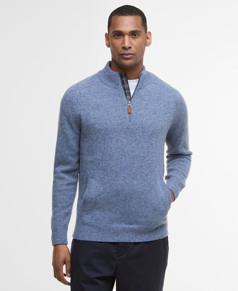 An image of the Barbour Talder Half Zip Jumper