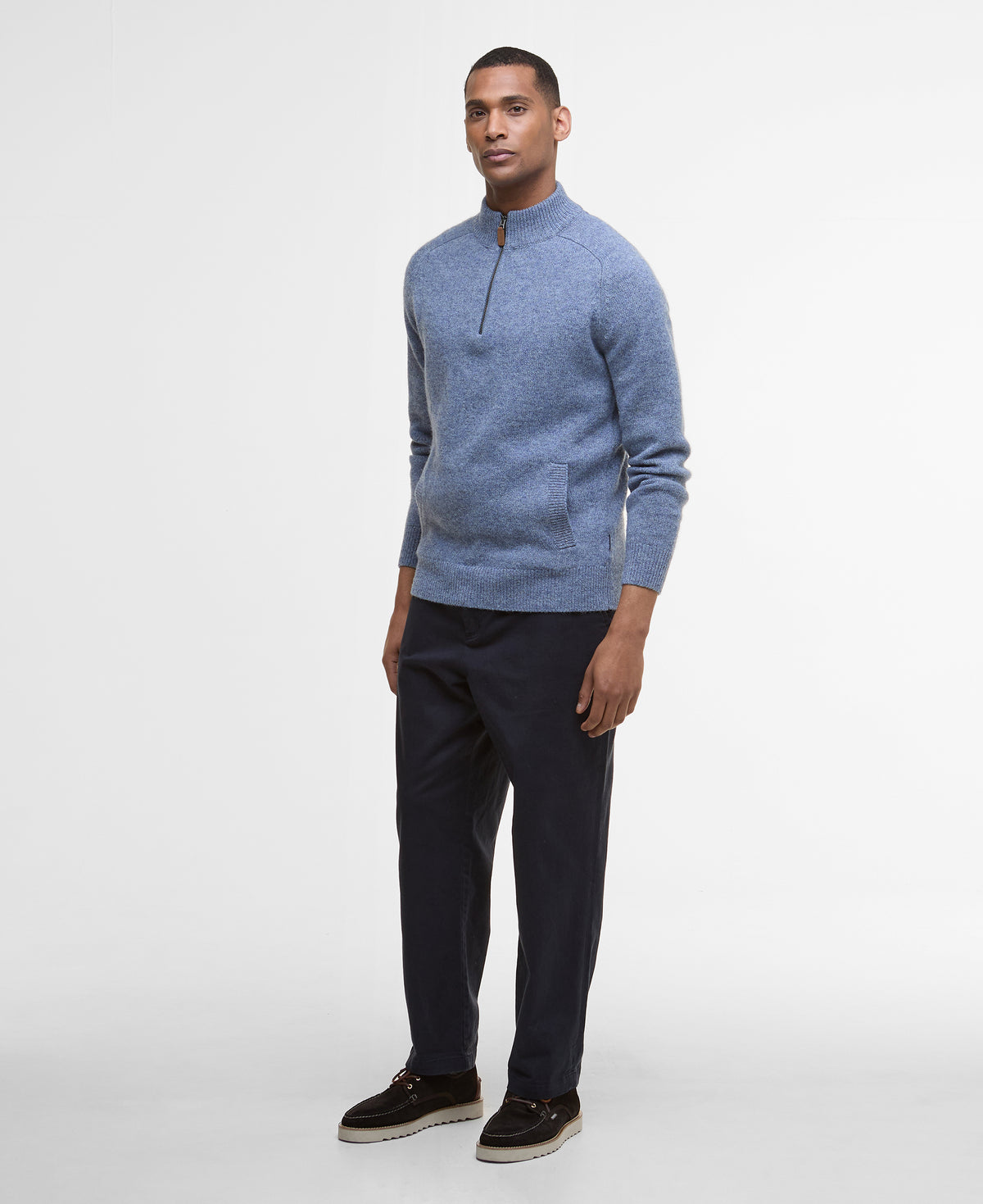 An image of the Barbour Talder Half Zip Jumper