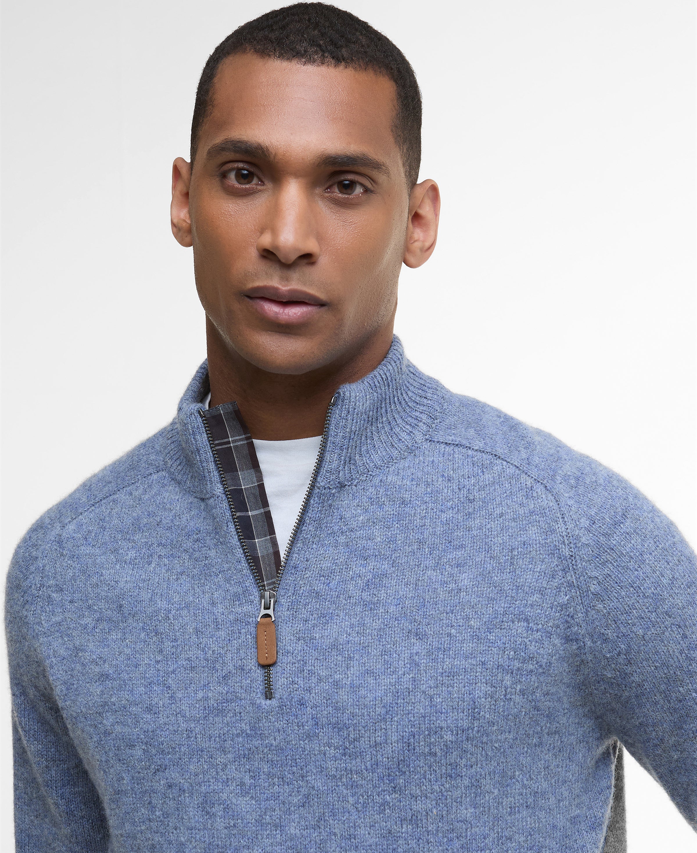 An image of the Barbour Talder Half Zip Jumper
