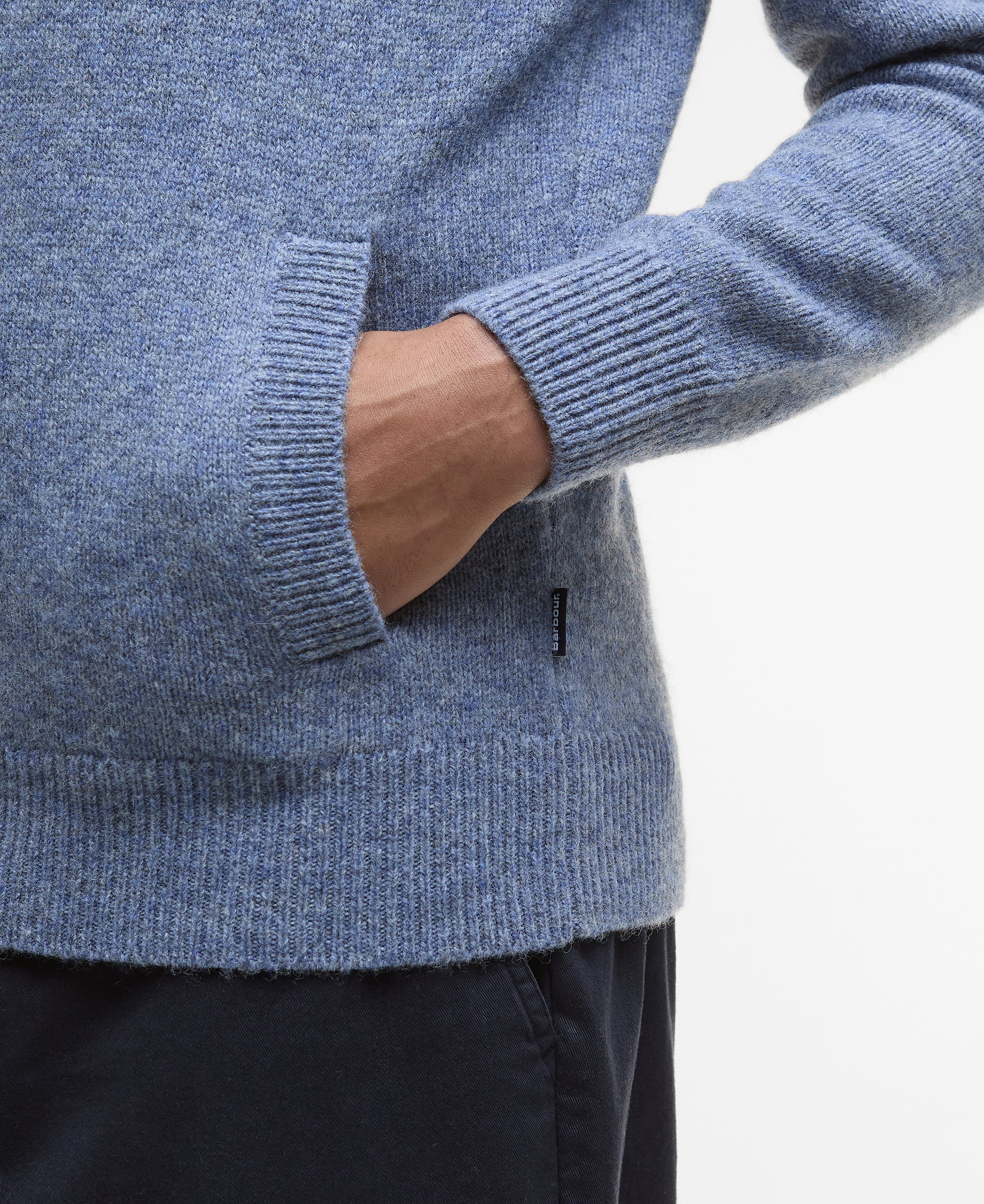 An image of the Barbour Talder Half Zip Jumper