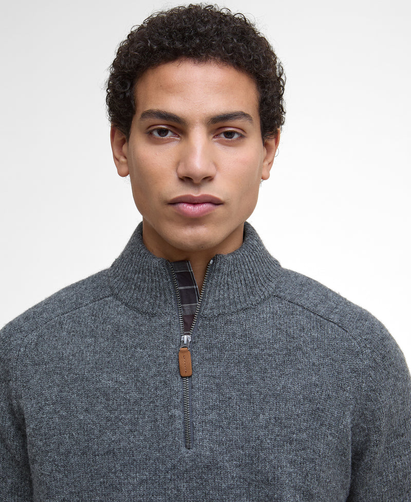 An image of the Barbour Talder Half Zip Jumper