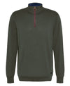 An image of the Barbour Bayfield Half Zip Jumper