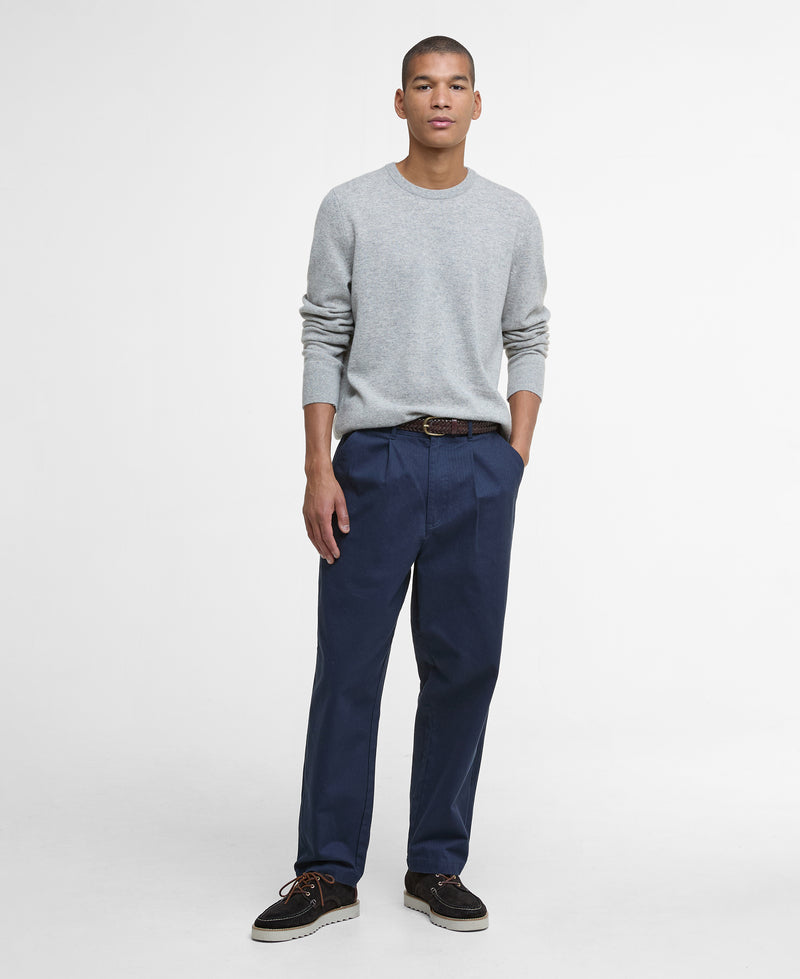 An image of the Barbour Waterbury Crew Neck Jumper