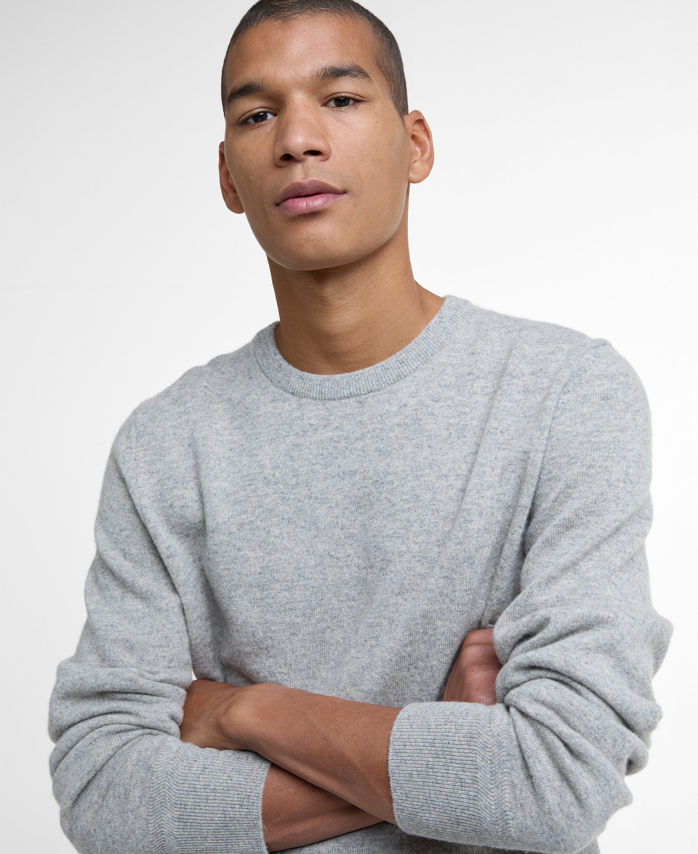 An image of the Barbour Waterbury Crew Neck Jumper