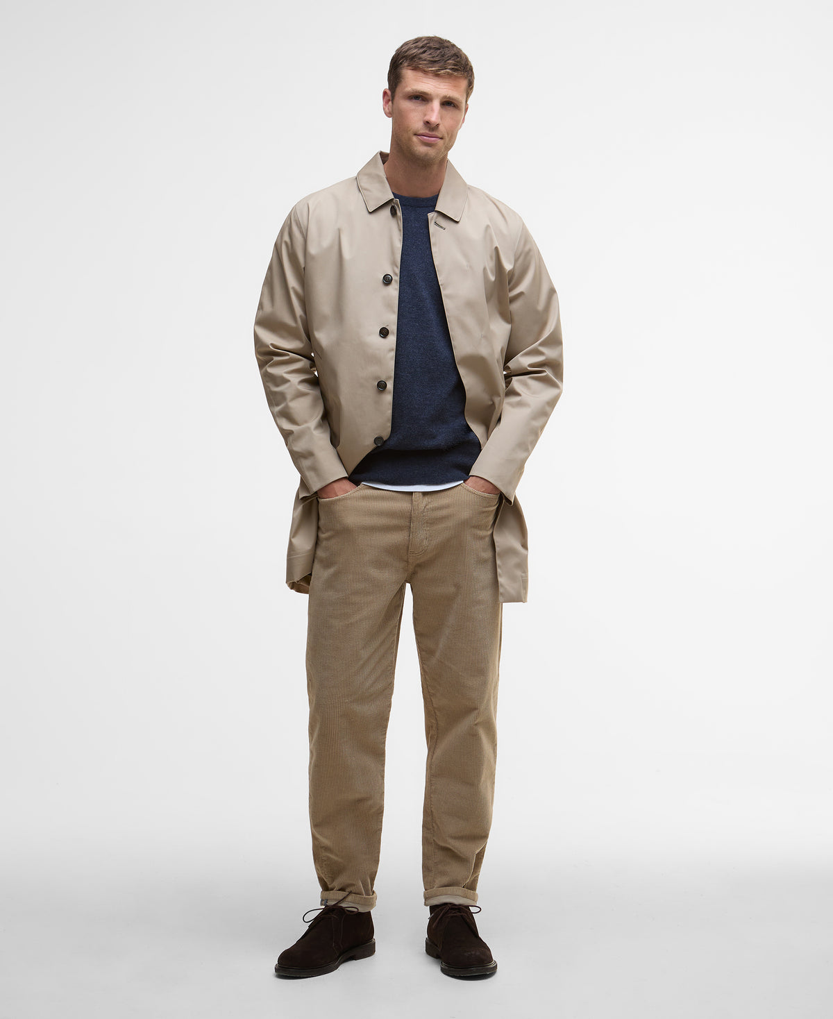 An image of the Barbour Waterbury Crew Neck Jumper