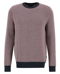 An image of the Barbour Wells Crew Neck Jumper