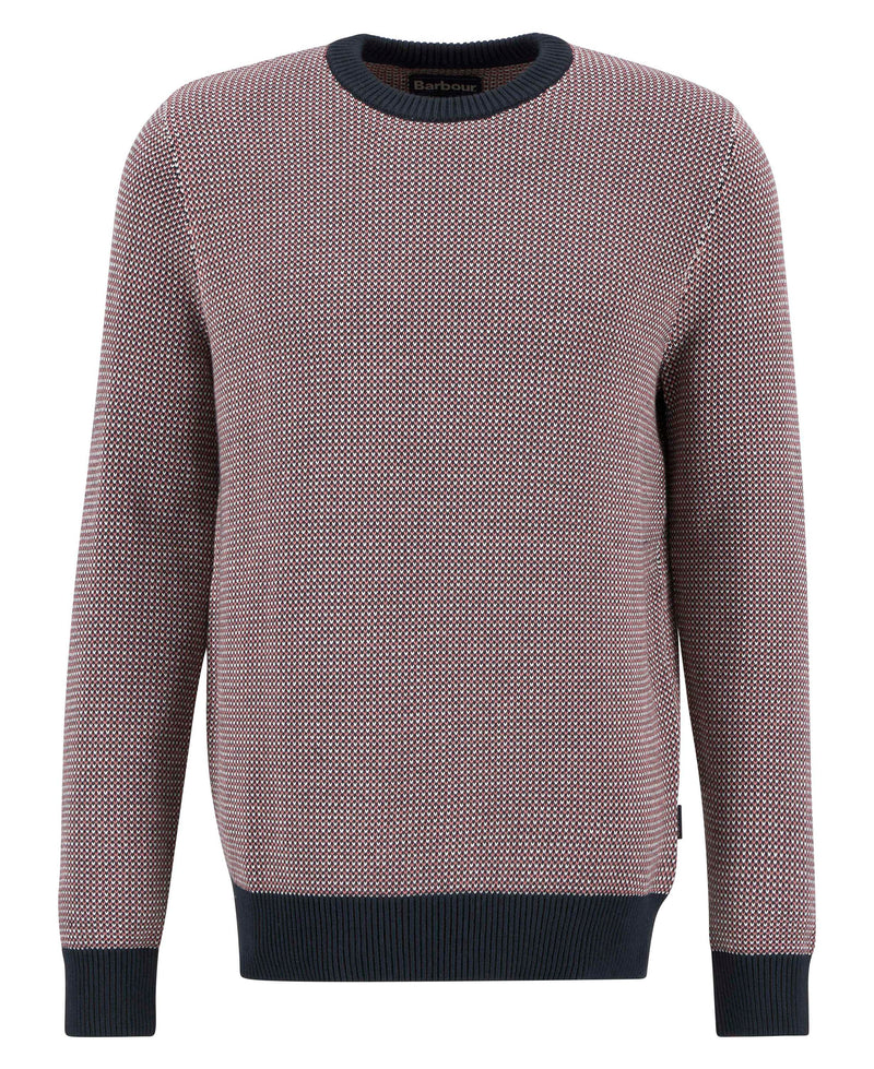 An image of the Barbour Wells Crew Neck Jumper