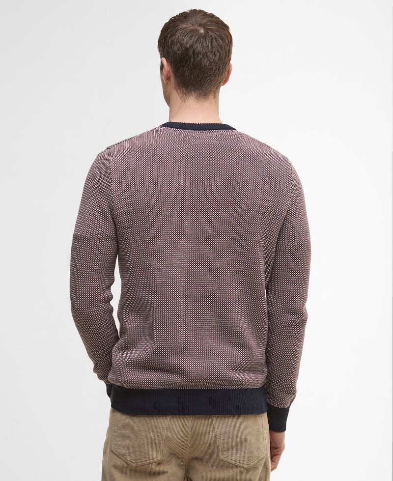 An image of the Barbour Wells Crew Neck Jumper