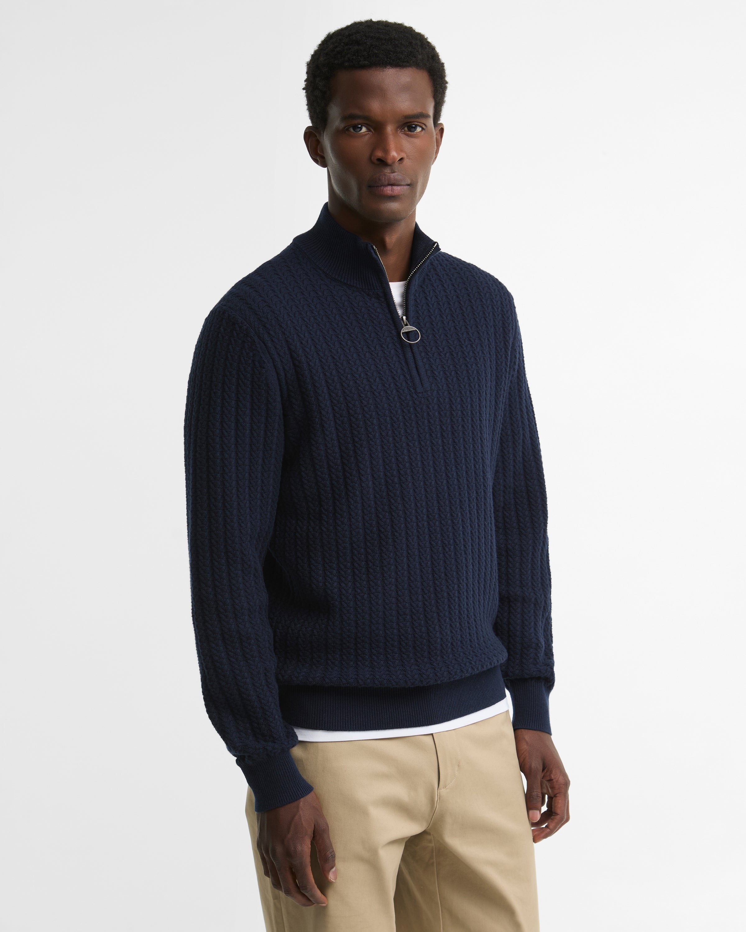 Herringbone Half Zip