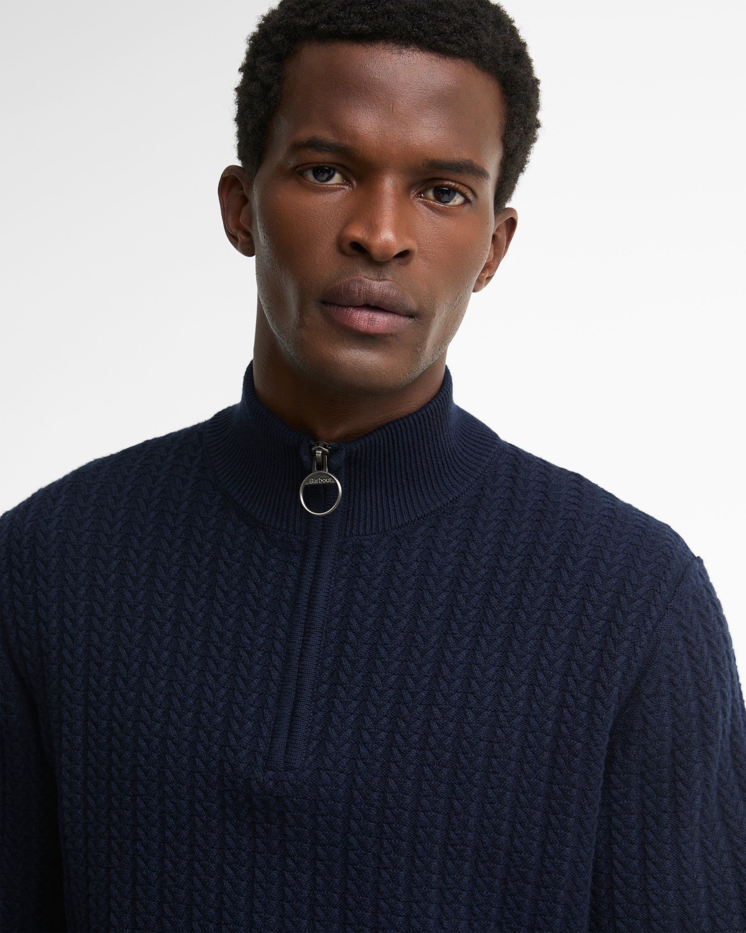 Herringbone Half Zip