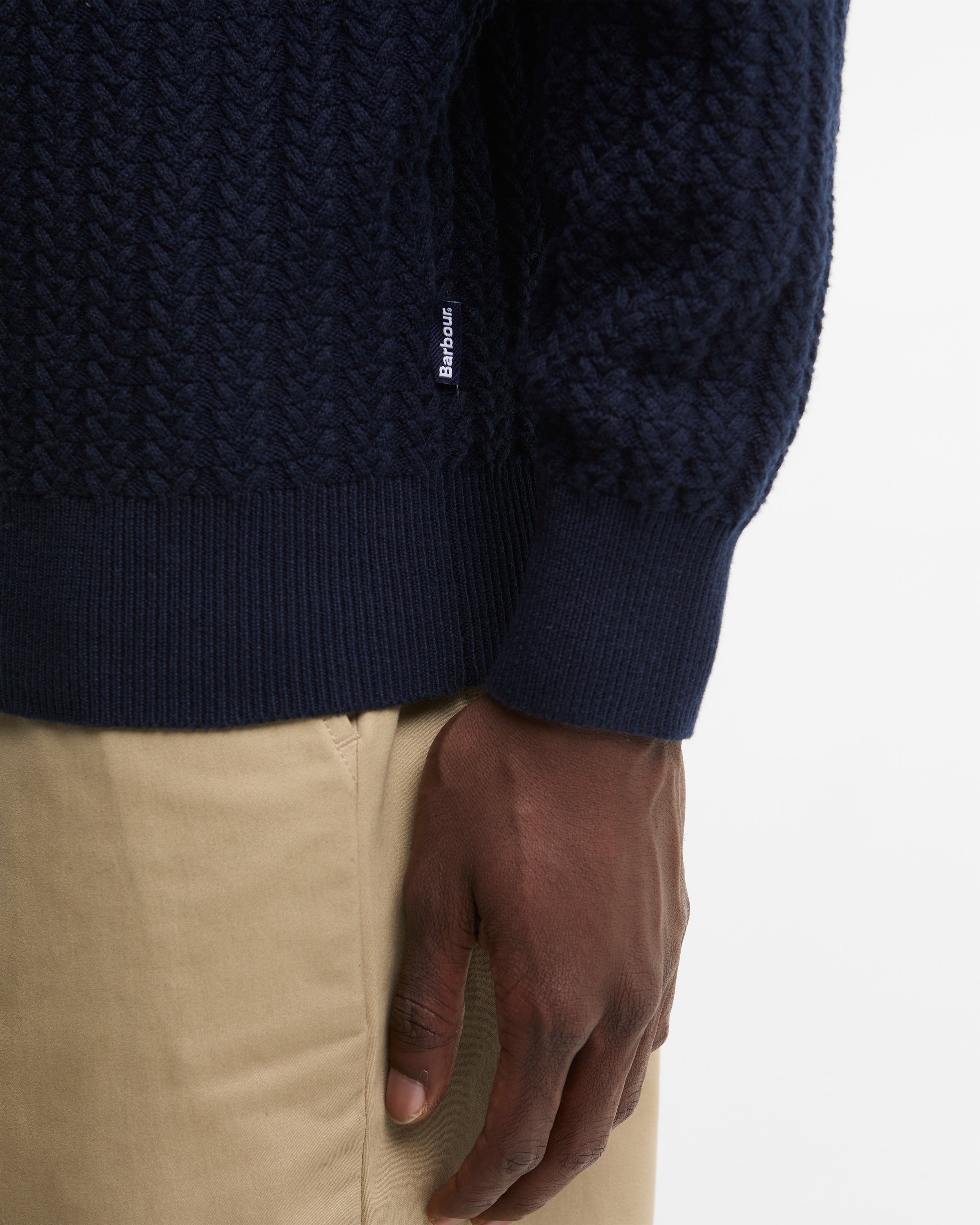 Herringbone Half Zip