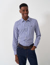 An image of the Crew Clothing Classic Micro Gingham Shirt