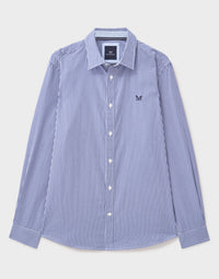 An image of the Crew Clothing Classic Micro Gingham Shirt