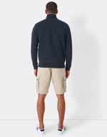 An image of the Crew Clothing Classic Half Zip Jumper