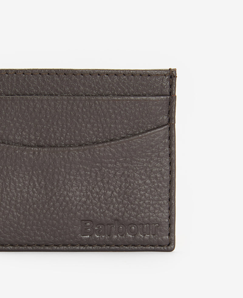 An image of the Barbour Amble Leather Card Holder