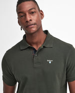 An image of the Barbour Tartan Pique Polo Shirt