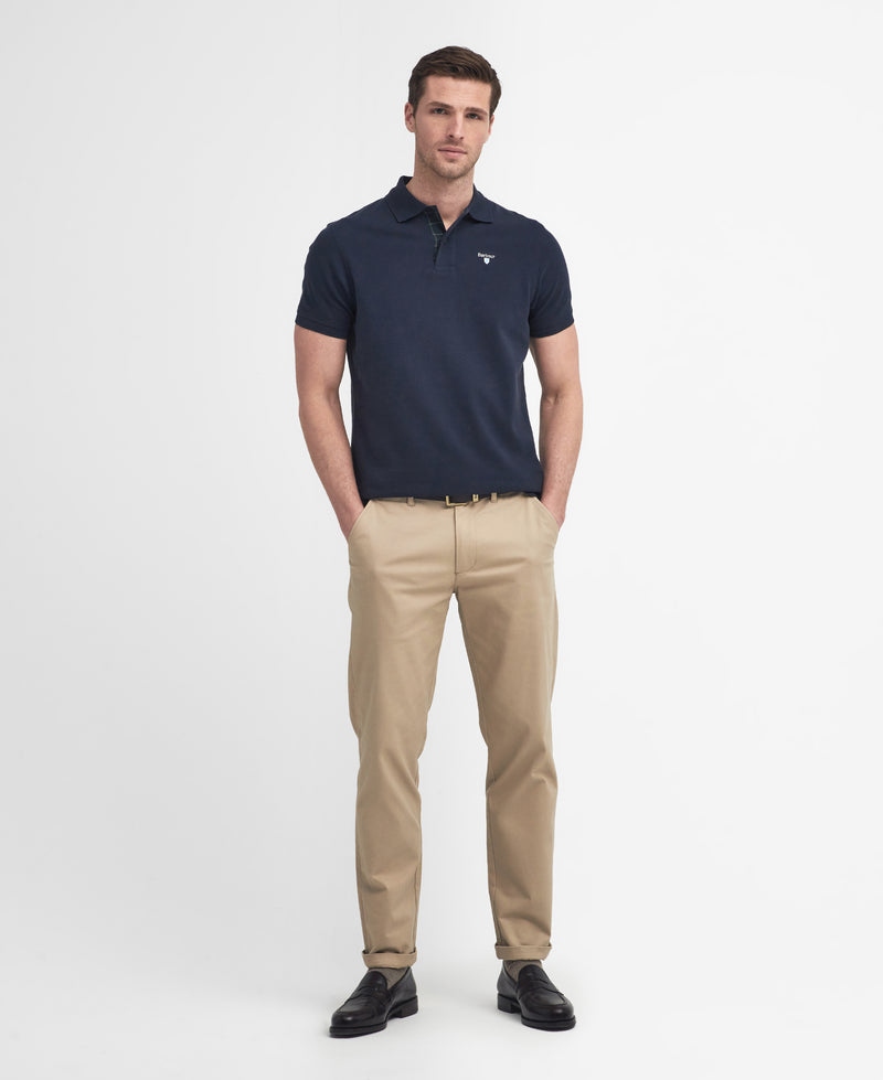 An image of the Barbour Tartan Pique Polo Shirt
