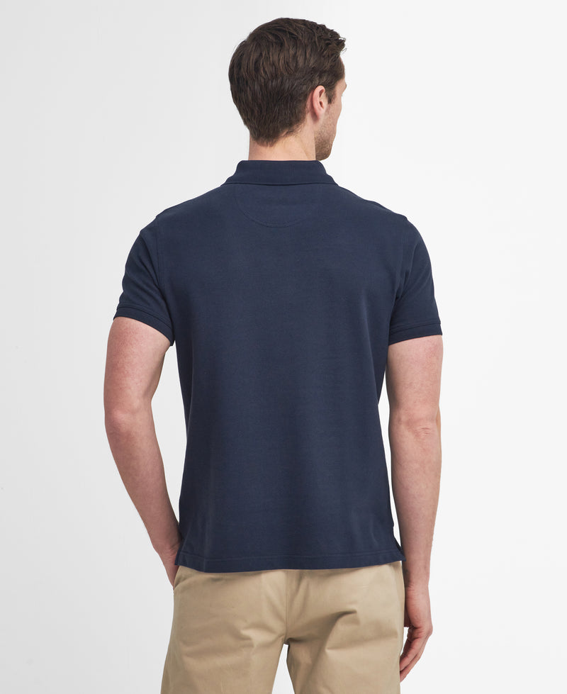 An image of the Barbour Tartan Pique Polo Shirt