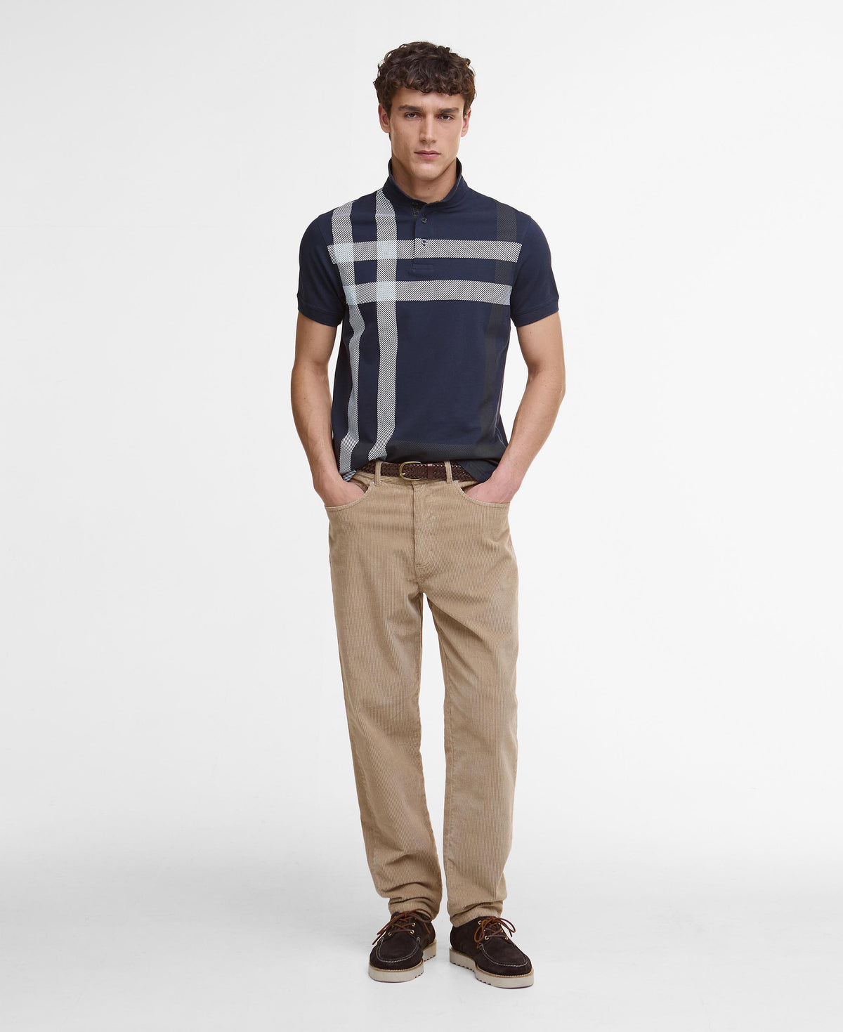 An image of the Barbour Blaine Polo