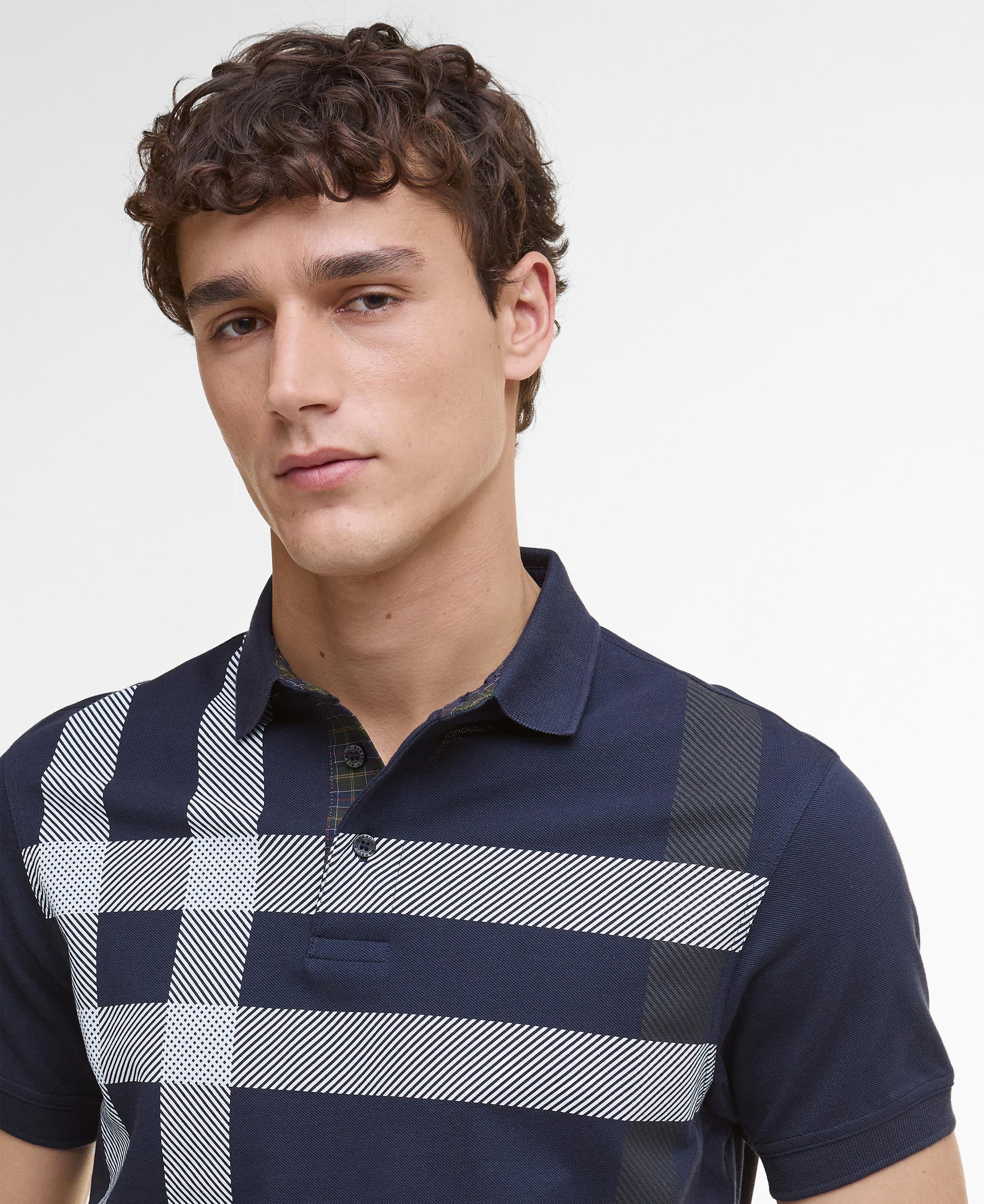 An image of the Barbour Blaine Polo