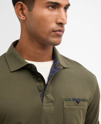 An image of the Barbour Premium Corpatch Tailored Polo Shirt