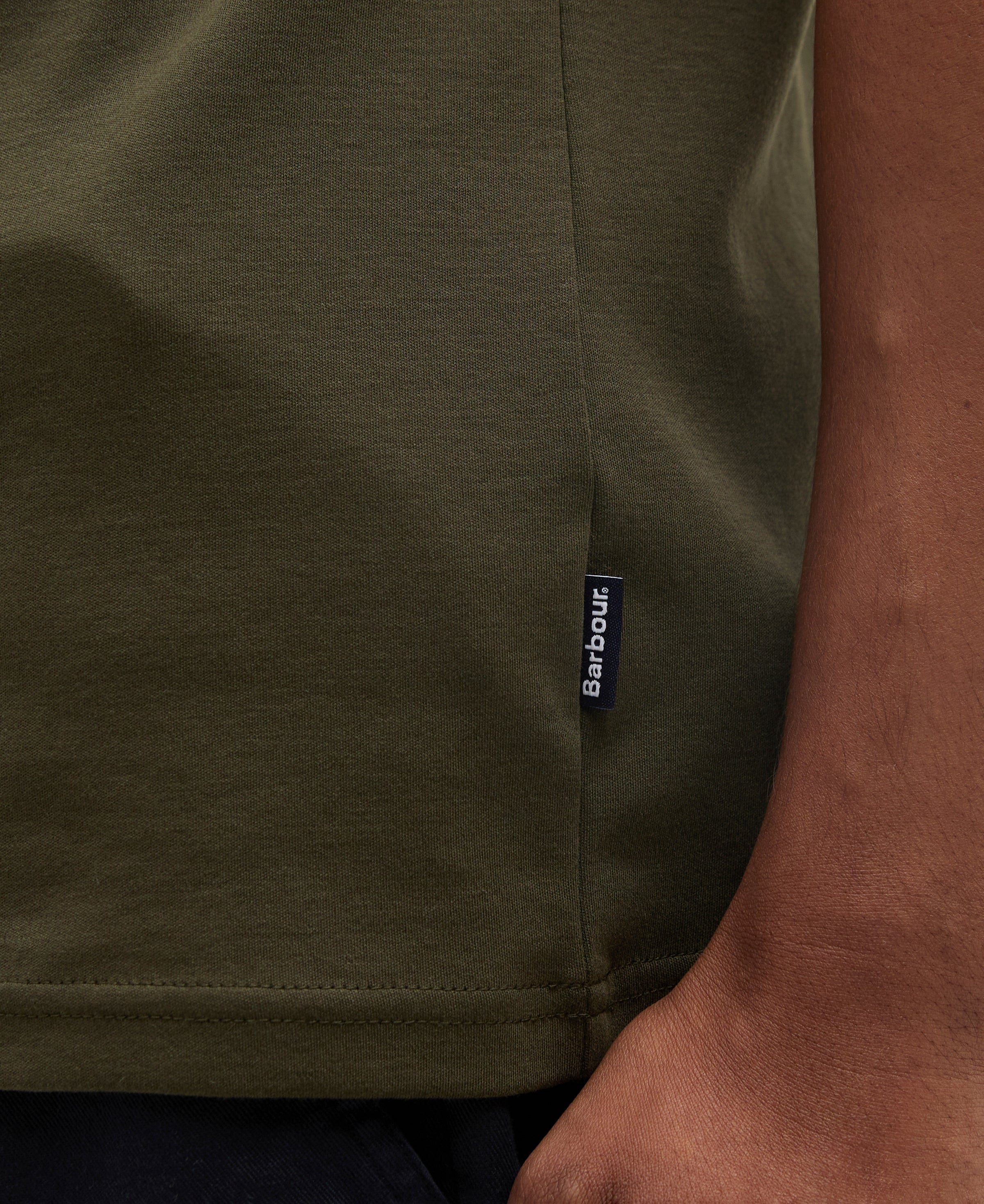 An image of the Barbour Premium Corpatch Tailored Polo Shirt