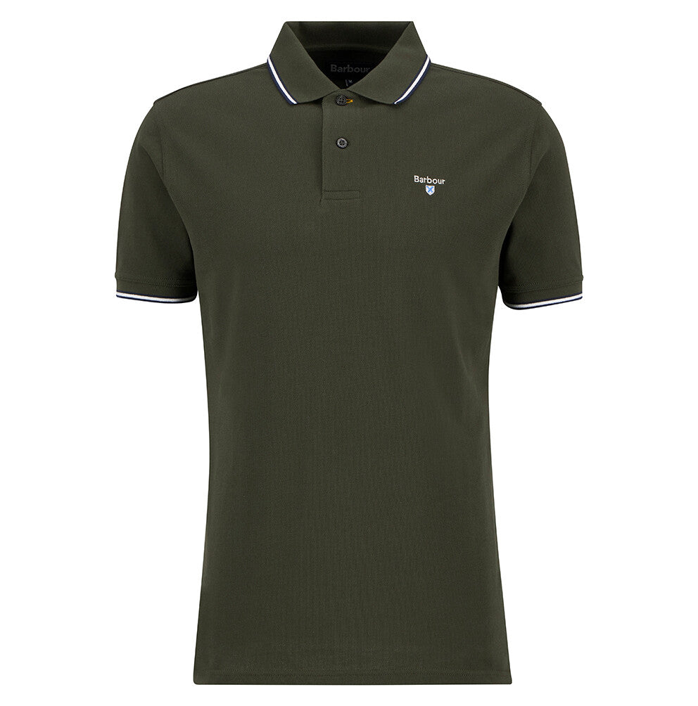 An image of the Barbour Fielding Tailored Polo Shirt