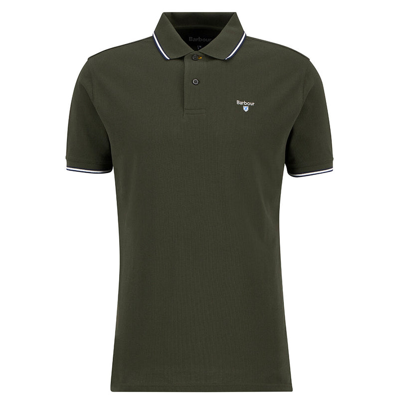 An image of the Barbour Fielding Tailored Polo Shirt